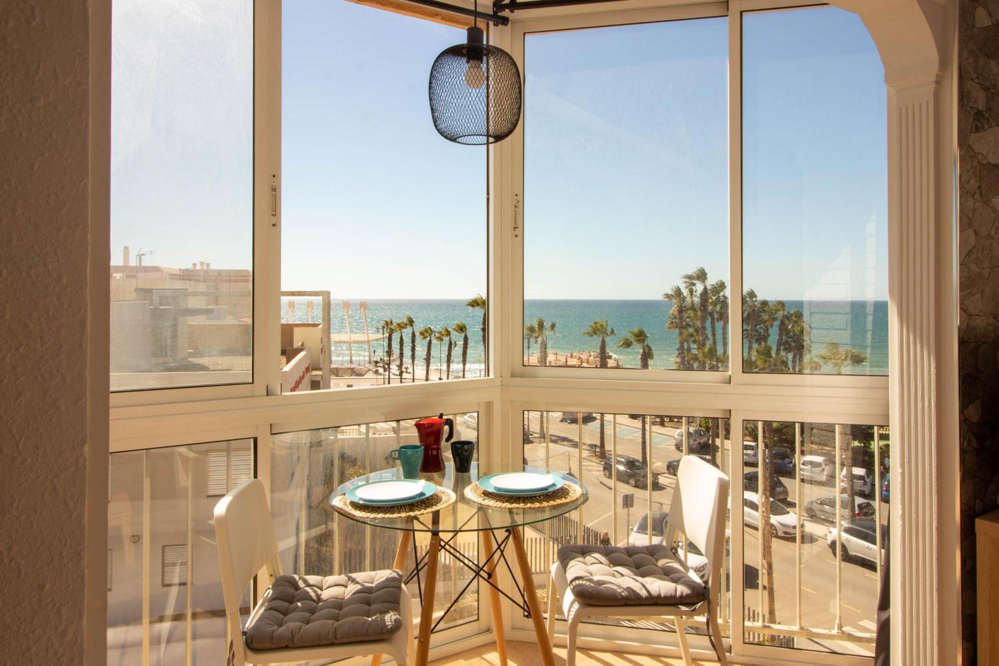 Апартаменти Ruselo 308. Loft En Paseo Maritimo De Torrox Costa Екстер'єр фото